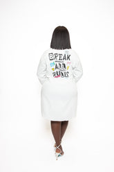 Rebel Script Shirt Dress